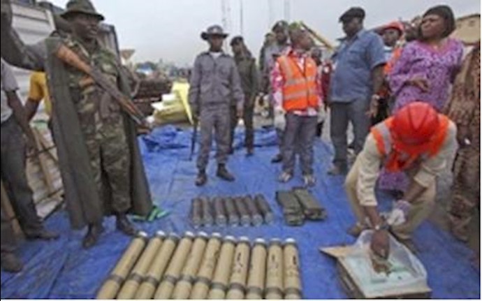 Nigeria amends charges against Iranian arms suspect