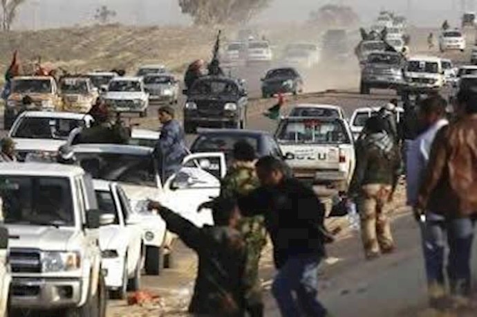 Libya troops advance east; powers want Gaddafi out