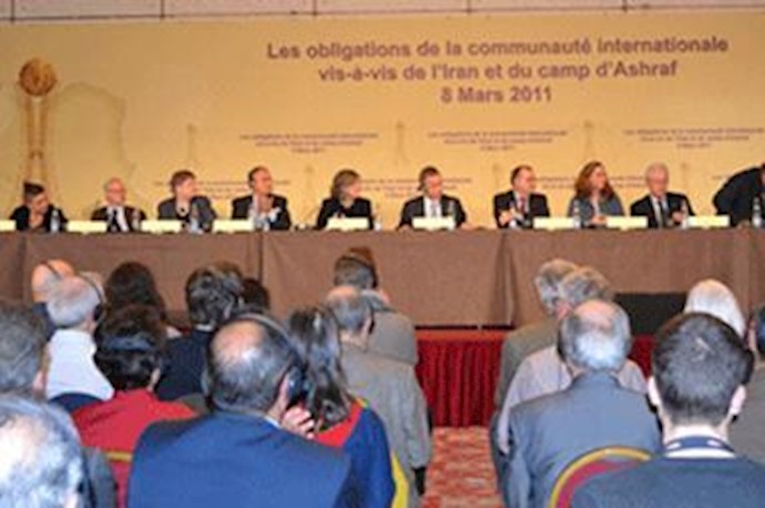 Show of support for Iranian dissidents in Ashraf