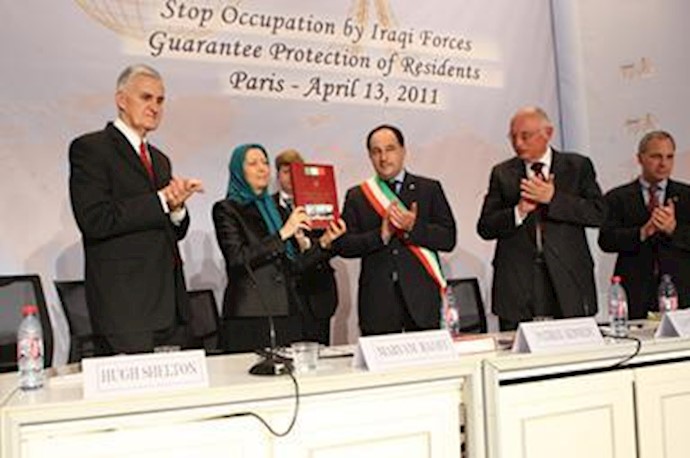 Maryam Rajvi’s Speech in the international conference of Paris for Ashraf