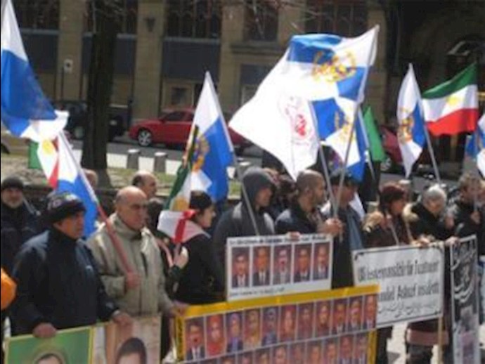 Montreal: Iranians protest to the brutal assault of Maliki’s armed forces on Ashraf