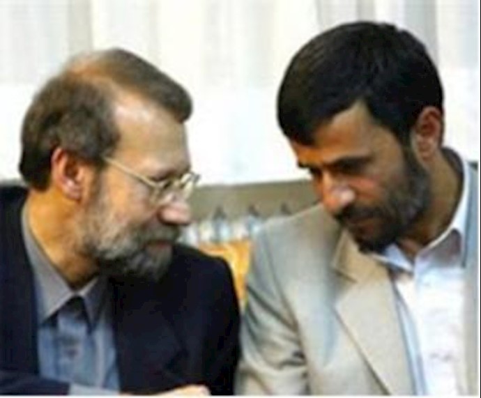 Larijani hits back at Ahmadinejad