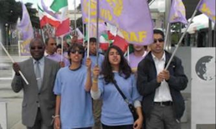Geneva: 83rd day of sit-in by Iranians’ supporting Ashraf