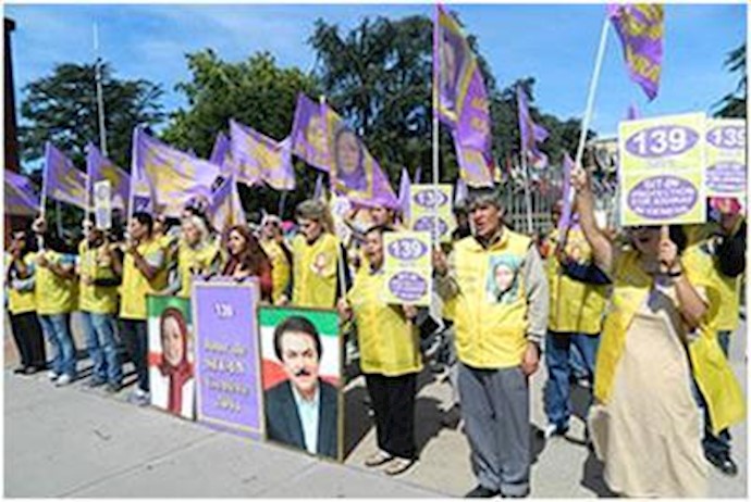 Geneva: Ashraf supporters demand collective refugee status reaffirmation for residents