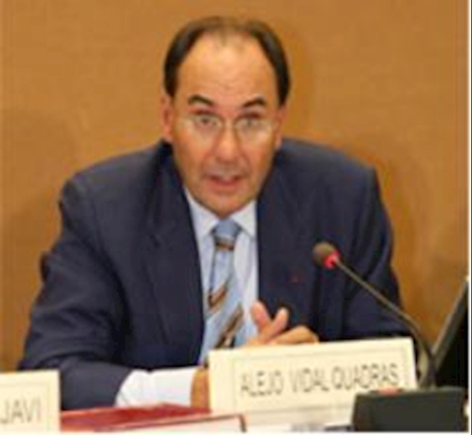 Alejo Vidal Quadras: UNAMI should place Ashraf under permanent monitoring by stationing observers in the camp