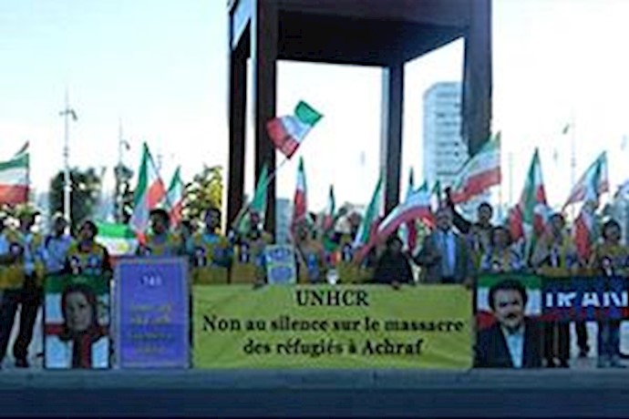 Geneva: Day 146 of Iranian Resistance supporters’ sit-in outside UN