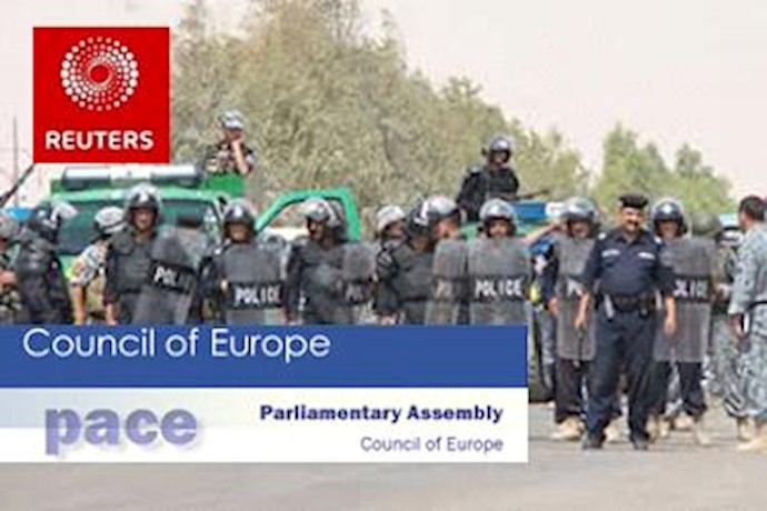 The Council of Europe concerned for refugees of Camp Ashraf in Iraq
