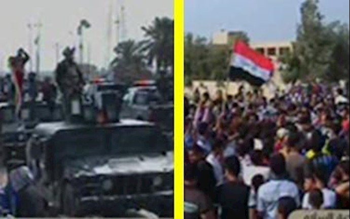 Iraqi Army cracks down on protesters complaining bad service conditions