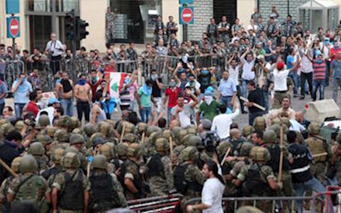 Violence erupts after Lebanese intelligence chief’s funeral