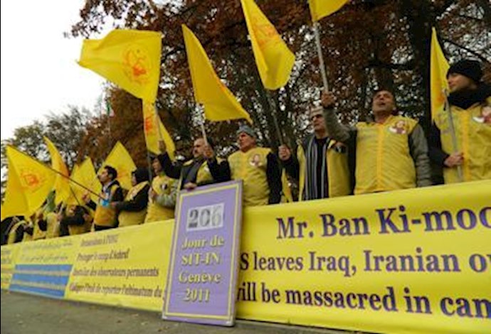 Ashraf – 18 months of demonstrations outside UN