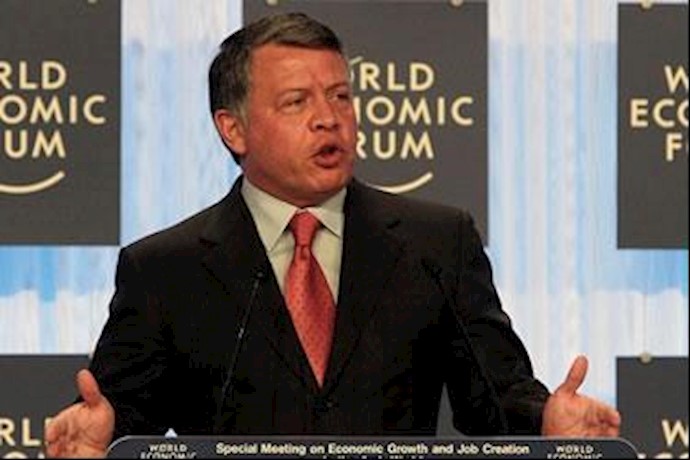 Jordan’s king warns of fallout from Syria conflict, calls for refugee contributions