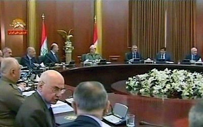 Iraqi Kurdish political parties hold session in Salahaddin on recent crisis with Baghdad