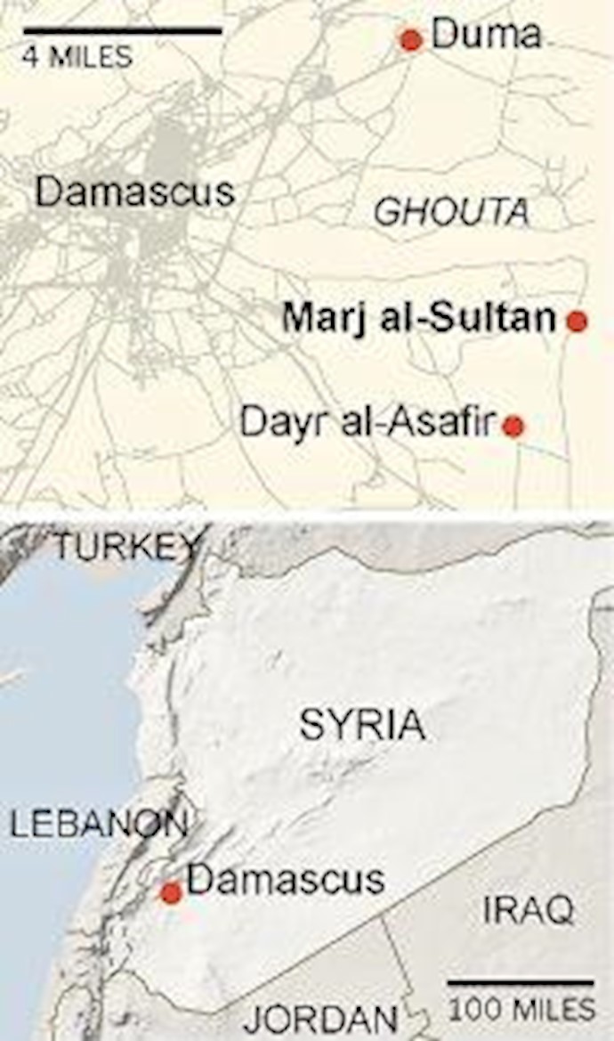 Syria rebels ‘seize Marj al-Sultan base near Damascus’