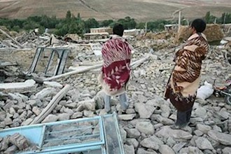 Iran’s quake stricken regions face -20 degrees C winter cold with only blankets and tents