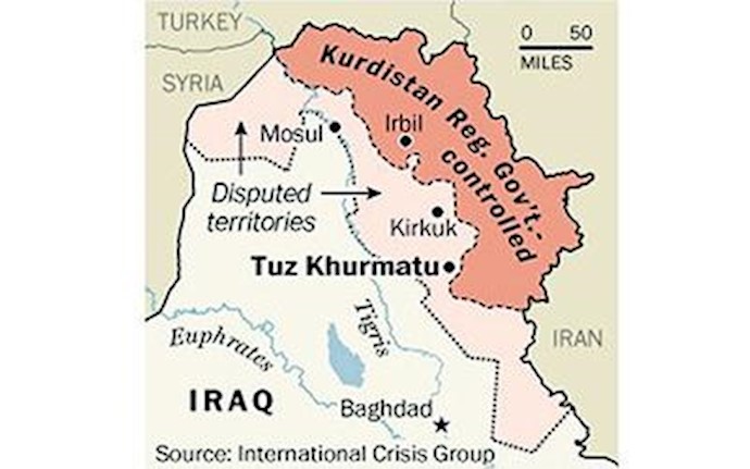 Blasts kill two Kurdish army recruits in Iraq’s disputed area