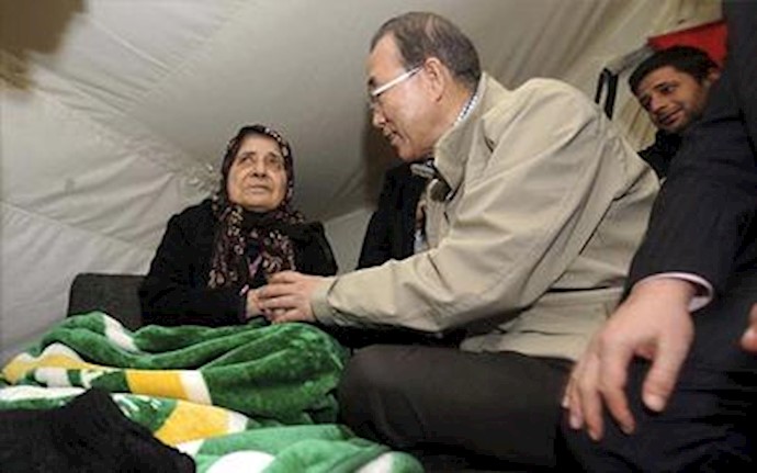 UN Chief Renews Plea for Syrian Refugee Aid