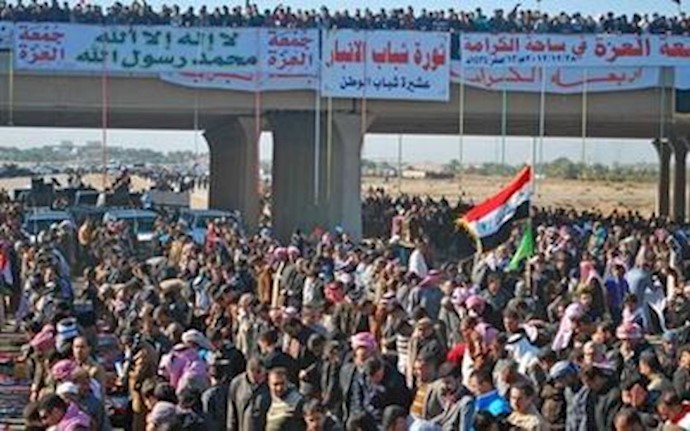 Iraq Sunni protests in Anbar against Nouri al-Maliki