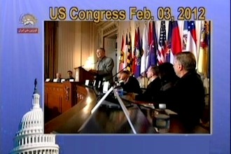 Congressman, prominent figures call for Ashraf protection, MEK delisting – Washington, 3 Feb 2012.