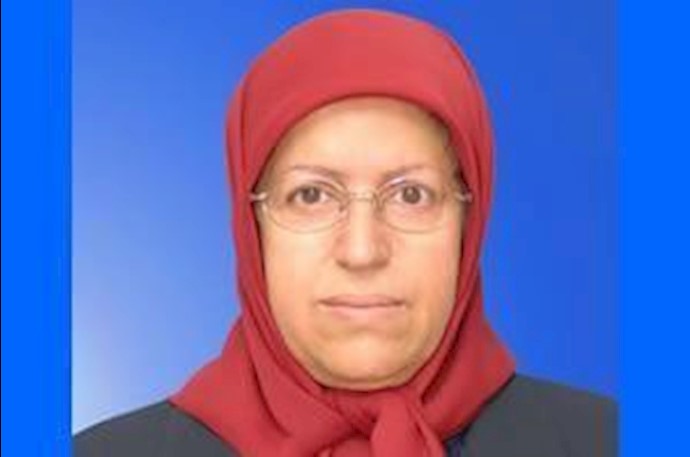  'Ms. Zahra Hosseini Mehr-Sefat, member of the National Council of Resistance of Iran and the leadership cadre of the PMOI'