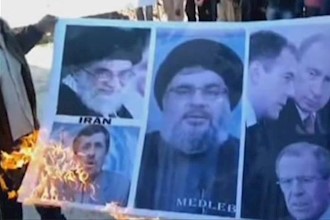 The cry of the Syrian people: No to Iranian regime, no to Hezbollah.