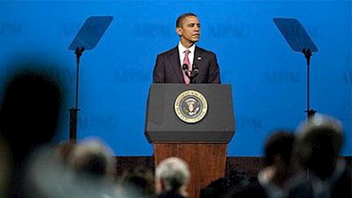Obama pledges to stop an Iranian nuclear weapon