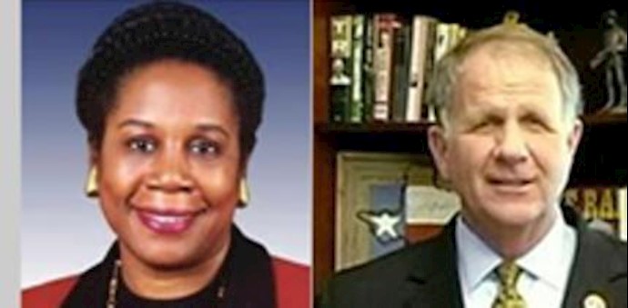 Sheila Jackson Lee and Ted Poe team up to support Iranian Opposition group MEK Celebrants were seeking freedom from the current Iranian theocracy