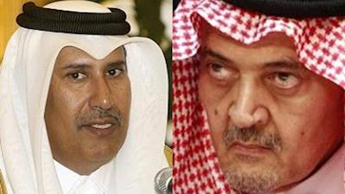 Saudi FM and Qatar PM stress on arming Syrian people