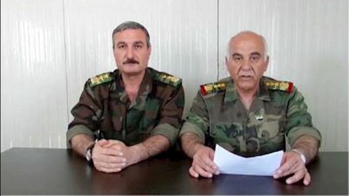 Military defectors unite under Free Syrian Army