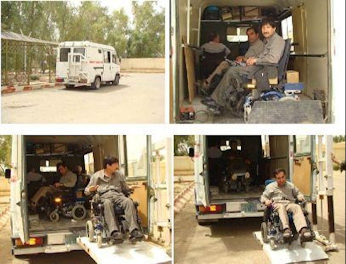 In an inhumane measure the Iraqi government prevents the transfer of needed equipment for disabled and injured to Liberty