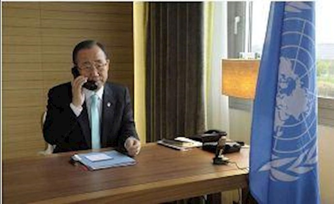 One million people displaced in Syria: U.N. chief