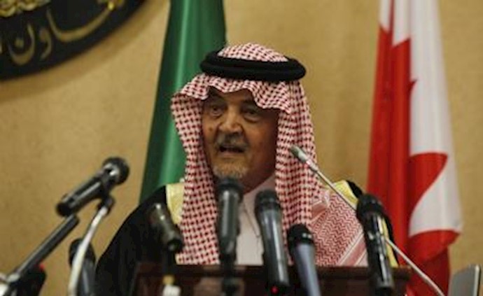 Saudi Arabia says Syria peace plan faltering, Iran should keep out of affairs with Bahrain