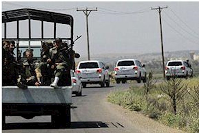 Syrian truck blast near UN monitors’ convoy