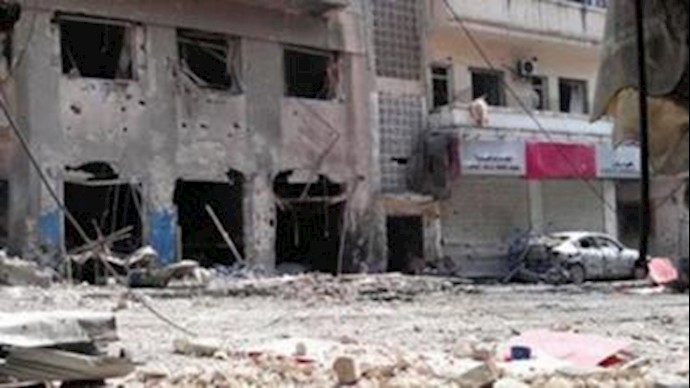 Syrian forces bombard Aleppo