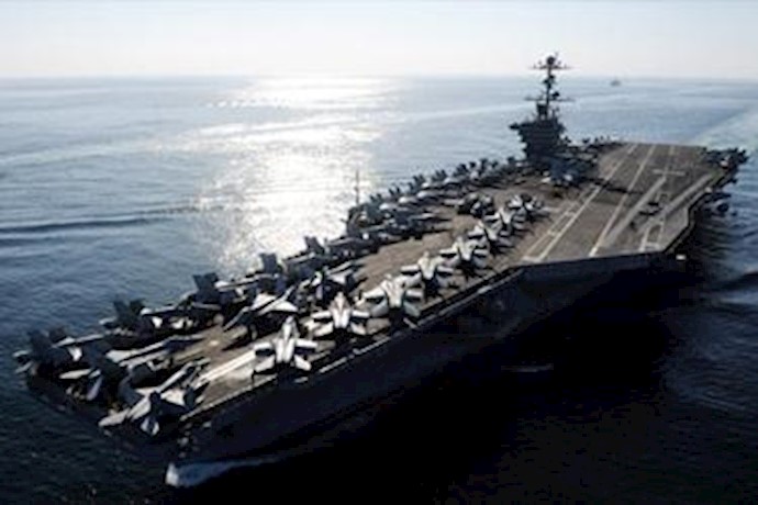 US cites Iran, Syria in carrier deployment