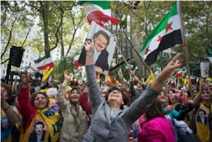 Hundreds protest Ahmadinejad at United Nations Hundreds protest Ahmadinejad at United Nations
