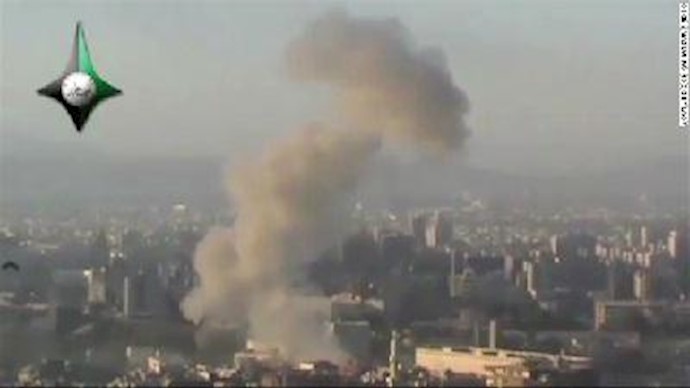 Rebels attack Syria’s Pentagon-like military facility