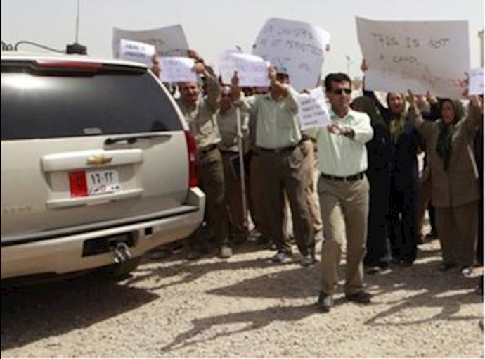 Rare opening of Camp Liberty to foreign diplomats, journalists: report