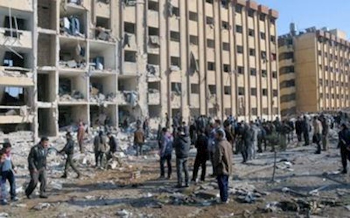 Death count climbs at Aleppo University bombsite
