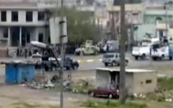 Iraqi authorities say soldiers fire shots to disperse protesters in northern city
