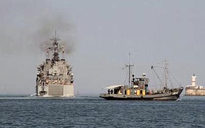 Russian ships to pick up munitions on way to Syria