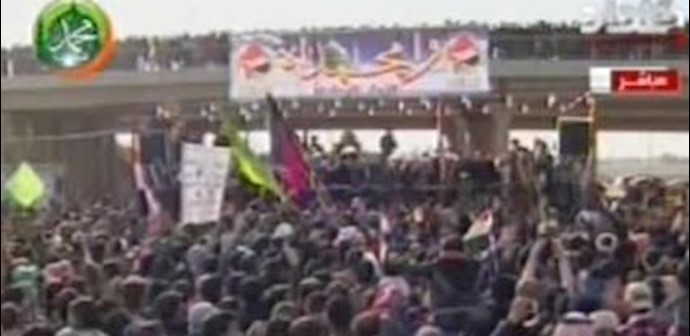 Iraqis stage massive rally in Ramadi on Thursday