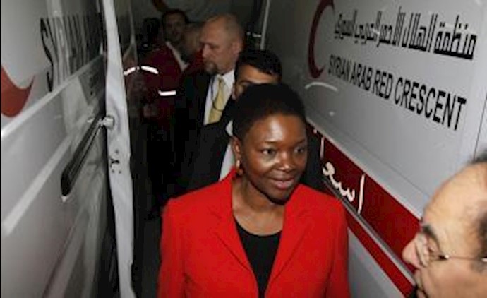UN humanitarian chief in Syria for talks