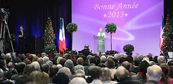 Iranian Resistance rings in New Year in Auvers-sur-Oise