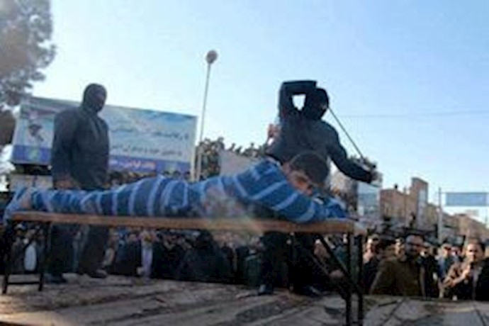 Prisoners lashed in public in Khoramabad, western Iran