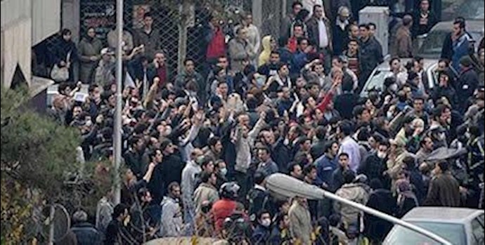Protest across Iran