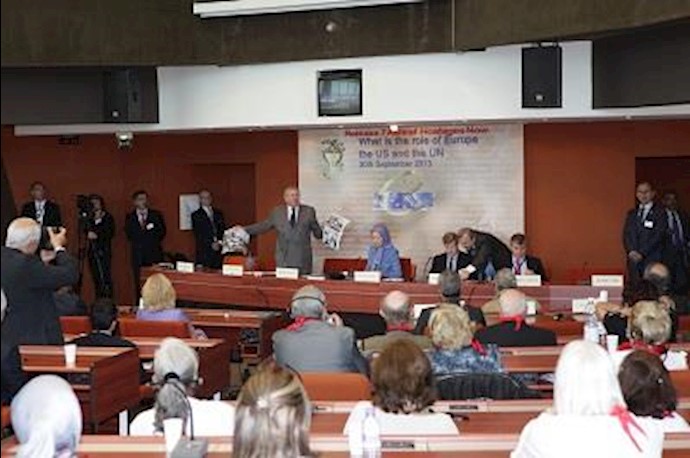 PACE conference emphasized need for EU, US and UN to secure release of 7 Ashraf hostages