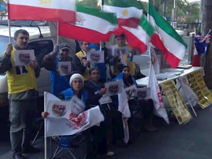 22nd day of Iranians’ hunger strike in Melbourne