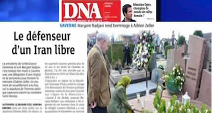 Maryam Rajavi pays respects to prominent French dignitary Adrien Zeller