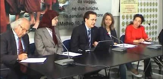 Italy Radical Party holds conference in Rome in support of Iranian global hunger strike