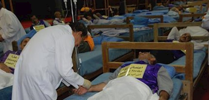 Physical conditions of 29 hunger strikers in Camp Liberty deteriorate